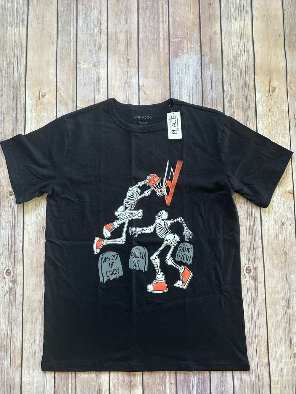 NWT The Children's Place Graphic Basketball Tee